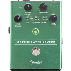 Reverb-Pedal Fender ® »MARINE LAYER REVERB« Boden-Effekt
