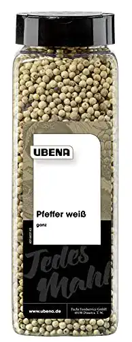Weißer Pfeffer Ubena Foodservice Pfeffer weiß ganz, 600 g