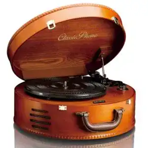 Plattenspieler (halbautomatisch) Classic Phono TT-34 Retro