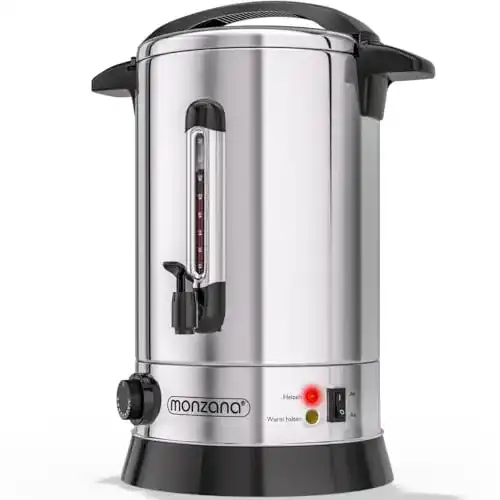 Heißwasserspender Monzana Glühweinkocher 20L Edelstahl