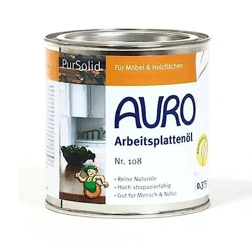 Arbeitsplattenöl Auro PurSolid Nr. 108 farblos, 0,5 Liter