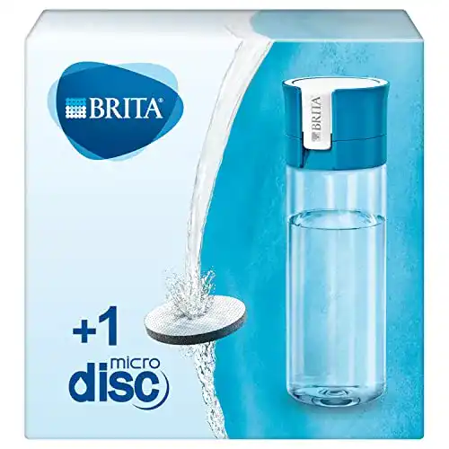 Trinkflasche mit Filter Brita Wasserfilter-Flasche blau