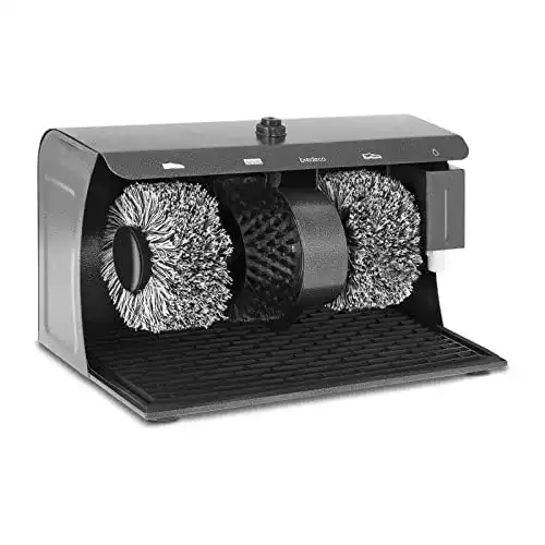 Schuhputzmaschine Bredeco BC-S-POL3 Schuhputzer, 3 Bürsten