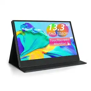 Touchscreen-Monitor WIMAXIT Portable, 13.3 Inch IPS Ultrathin