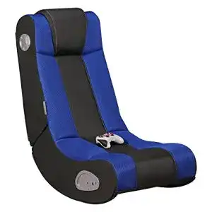 Soundsessel Wohnling, Soundchair in Schwarz Blau mit Bluetooth
