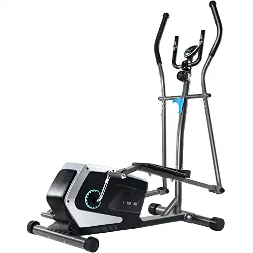 Ellipsentrainer ISE Crosstrainer für Zuhause Ellipsen Ergometer