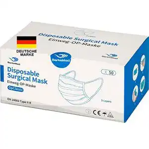 OP-Maske Berkemed Chirugische nach EN 14683 Typ IIR (50 Stück)