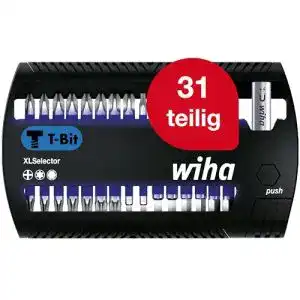 Wiha-Bits Wiha Bit Set XLSelector 31-tlg. I T-Bit 25 mm PH, TORX