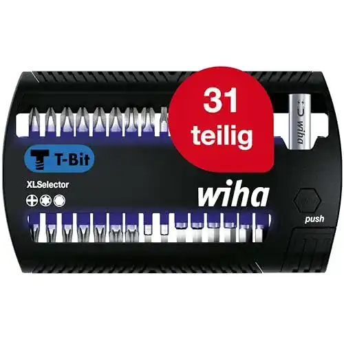 Wiha-Bits Wiha Bit Set XLSelector 31-tlg. I T-Bit 25 mm PH, TORX