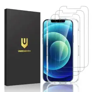 iPhone-12-Pro-Panzerglas UNBREAKcable, 3 Stück Schutzfolie