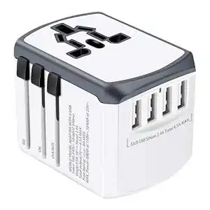 Reiseadapter Evershop Reisestecker Weltweit 224+ Länder
