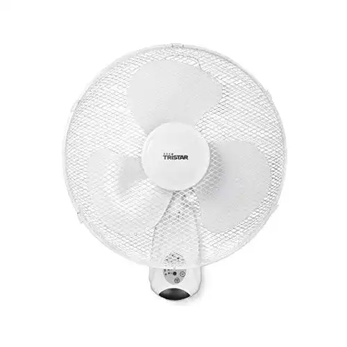 Wandventilator Tristar VE-5875 – 40 cm – Oszillierend – Fernbedienung und Timer