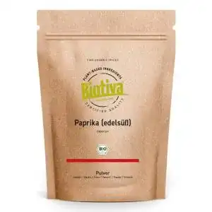 Paprika Edelsüß Biotiva Bio gemahlen 250g – Paprikapulver