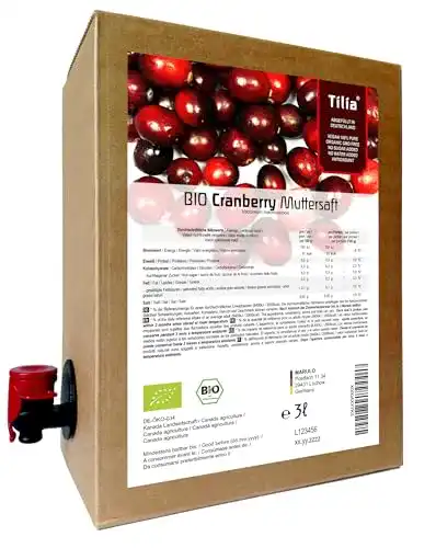 Cranberrysaft naturi.me BIO Cranberry Muttersaft – 100% Direktsaft