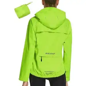 Fahrradjacke Damen BALEAF Regenjacke Atmungsaktiv