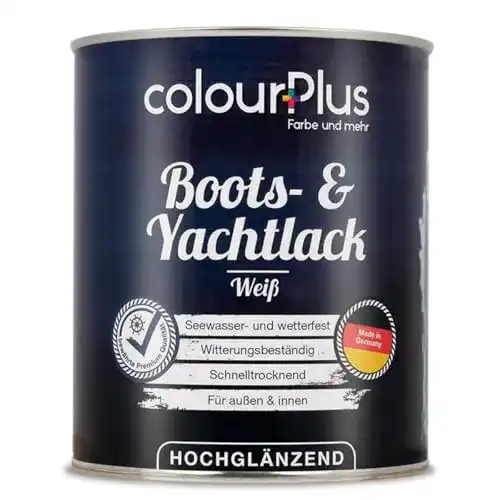 Bootslack weiß colourPlus Farbe und mehr colourPlus®️ 1K