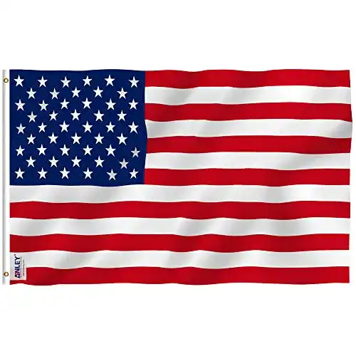 USA-Flagge Anley Fly Breeze 3×5 Fuß American US Polyester