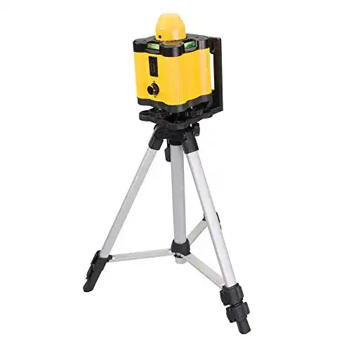 Rotationslaser Silverline 273233 mit Zubehör 30 m Reichweite