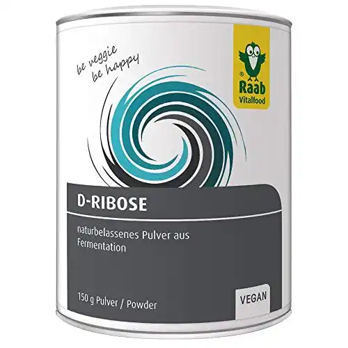 Ribose Raab Vitalfood, naturbelassenes Pulver, 150 g