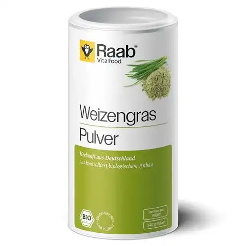 Weizengraspulver Raab Vitalfood Bio Weizengras-Pulver, 140 g