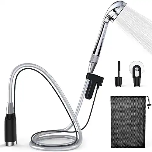 Campingdusche mit Pumpe Stouchi, Camping Dusche Set Akku