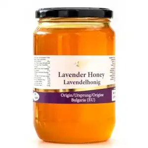 Lavendelhonig Bulgarian Bee 900 g Roher Lavendelblütenhonig