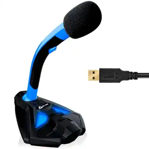 PC-Mikrofon KLIM Voice Desktop USB Mikrofonstand