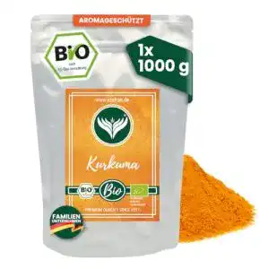 Bio-Kurkuma-Pulver Azafran BIO Kurkuma Pulver aus Indien 1kg
