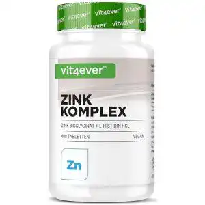Zink Vit4ever 25 mg, 400 Tabletten, bisglycinat von Albion®