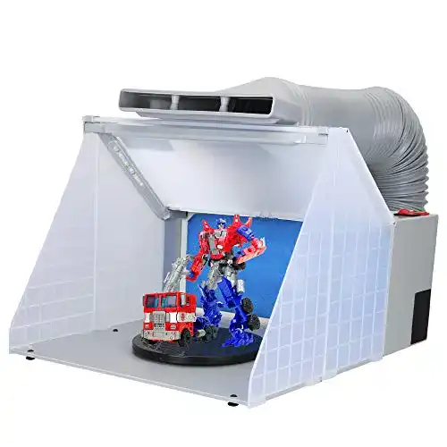 Airbrush-Absauganlage Kacsoo Tragbare Airbrush Lackierkabine Kit