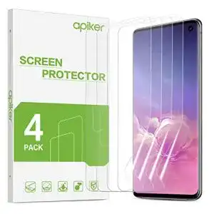 Samsung-Galaxy-S10-Schutzfolie apiker, 4 Stück, TPU Schutzfolie