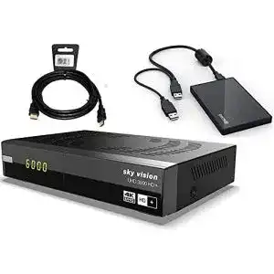 Sat-Receiver mit Festplatte Sky Vision UHD 3000 HD+