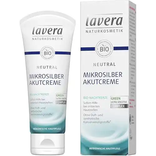 Die beste Nachtkerzenöl-Creme lavera Neutral Akutcreme mit Mikrosilber 2026 Test Bestseller Nachtkerzenöl-Creme lavera Neutral Akutcreme mit Mikrosilber