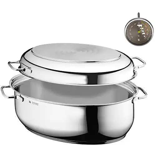 Bräter (oval) WMF Bräter mit Deckel backofengeeignet, 8,5l, Bräter