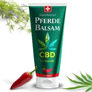 CBD-Gel SwissMedicus Pferdebalsam mit CBD Muskelgel