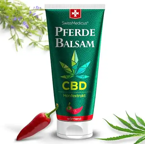 Die beste CBD-Gel SwissMedicus Pferdebalsam mit CBD Muskelgel 2026 Test Bestseller CBD-Gel SwissMedicus Pferdebalsam mit CBD Muskelgel