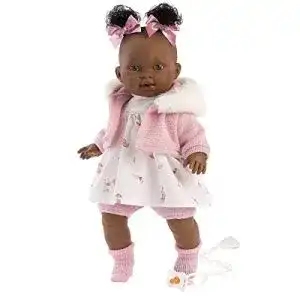 Llorens-Puppe Llorens 1038618 Puppe Diara, 38cm, Mehrfarbig