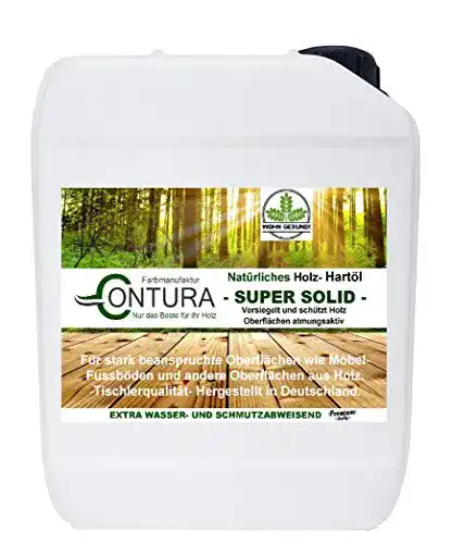 Hartöl Contura 5 Liter Holzschutz Holzöl NATUR HARTÖL