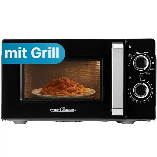 Die beste Mikrowelle 17 Liter ProfiCook PC-MWG 1208 Mikrowelle mit Grill 2026 Test Bestseller Mikrowelle 17 Liter ProfiCook PC-MWG 1208 Mikrowelle mit Grill