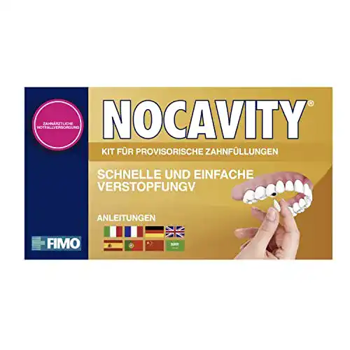 Zahnzement Nocavity, Set für temporäre Zahnfüllungen