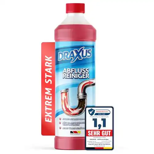 Rohrreiniger-Gel DRAXUS Profi Abflussreiniger 1,0L