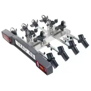 Fahrradträger-Anhängerkupplung (4 Fahrräder) Twinny Load Quattro