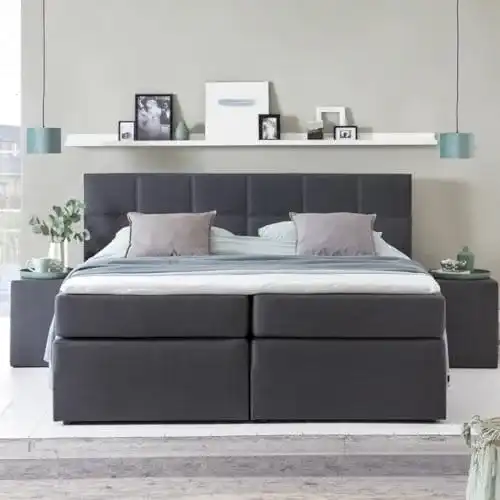 Boxspringbett 200 x 200 cm Furniture for Friends Möbelfreude