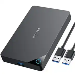 Festplattengehäuse (2,5 Zoll) Inateck, USB 3.0, unterstützt UASP