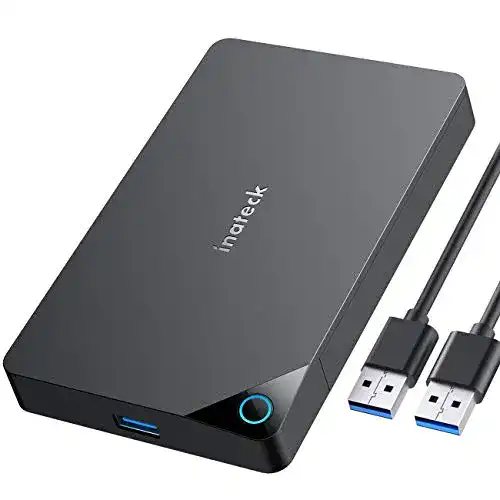 Festplattengehäuse (2,5 Zoll) Inateck, USB 3.0, unterstützt UASP