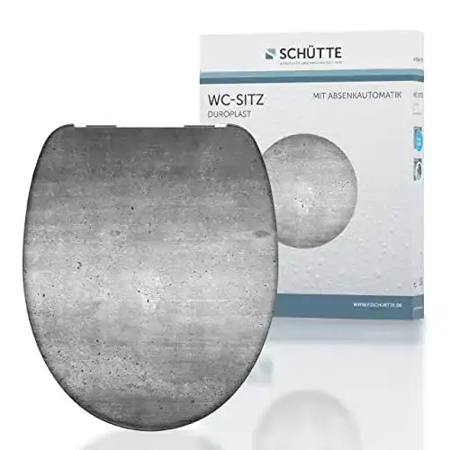 WC-Sitz mit Absenkautomatik Duroplast Schütte SCHÜTTE WC-Sitz