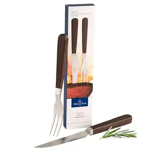 Pizzabesteck Villeroy & Boch Tex as Steak-, 2-teilig, Edelstahl