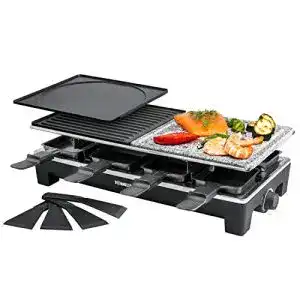 Raclette-Grill mit Steinplatte Rommelsbacher RCS 1350
