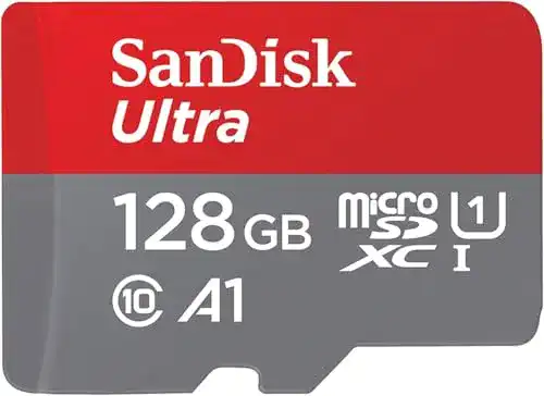 Micro-SD-128GB SanDisk Ultra microSDXC UHS-I Speicherkarte