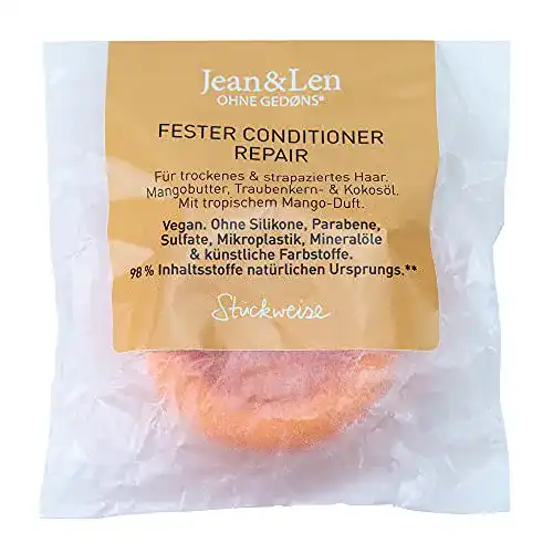 Fester Conditioner Jean & Len Repair, fruchtig duftend, 60g